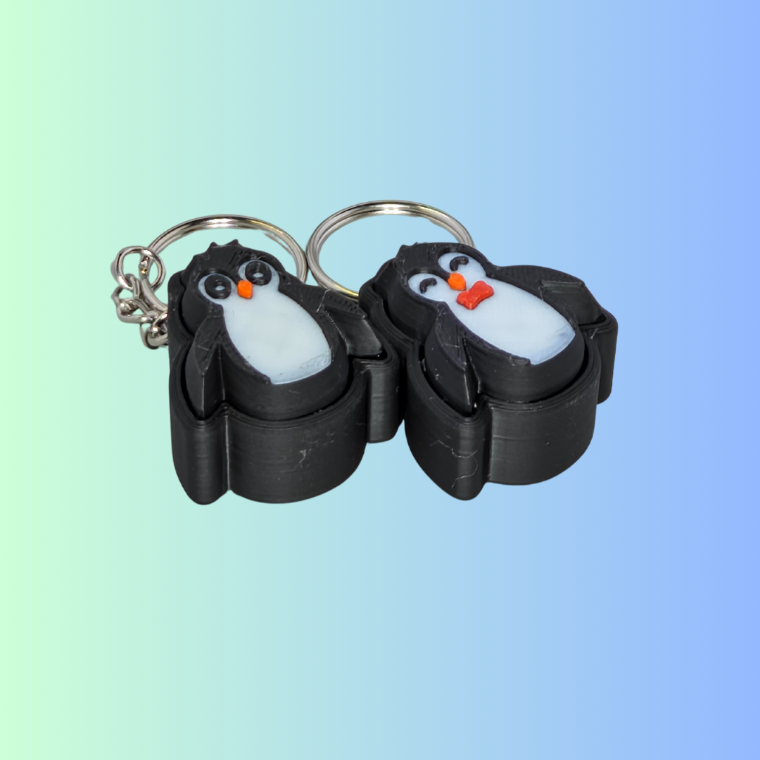 Penguin Clicker Keychain β Random Style Sent