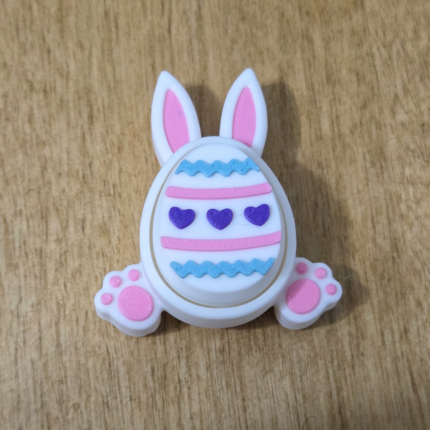 Easter Bunny Clicker Keychain – Fun Mechanical Keyboard Fidget Toy