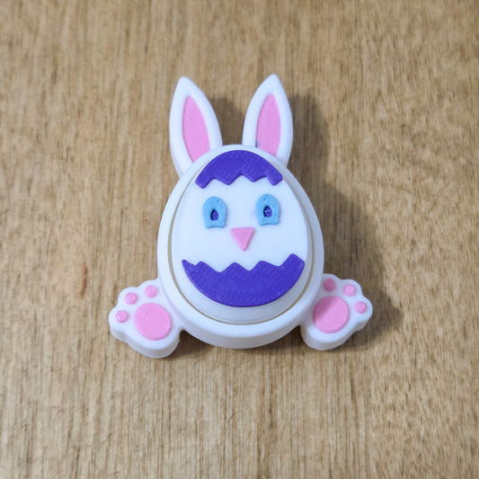 Easter Bunny Clicker Keychain – Fun Mechanical Keyboard Fidget Toy