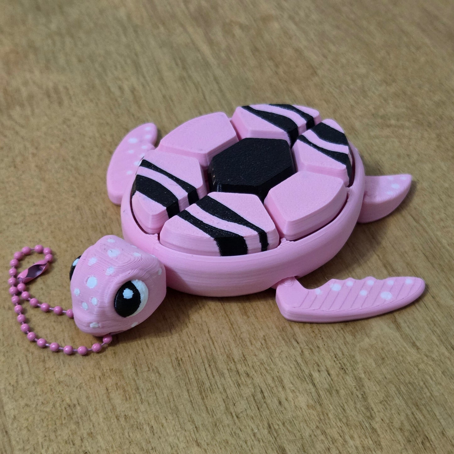 Turtle Clicker β 3D Printed Turtle with Crayon Shell (7 Clickers)