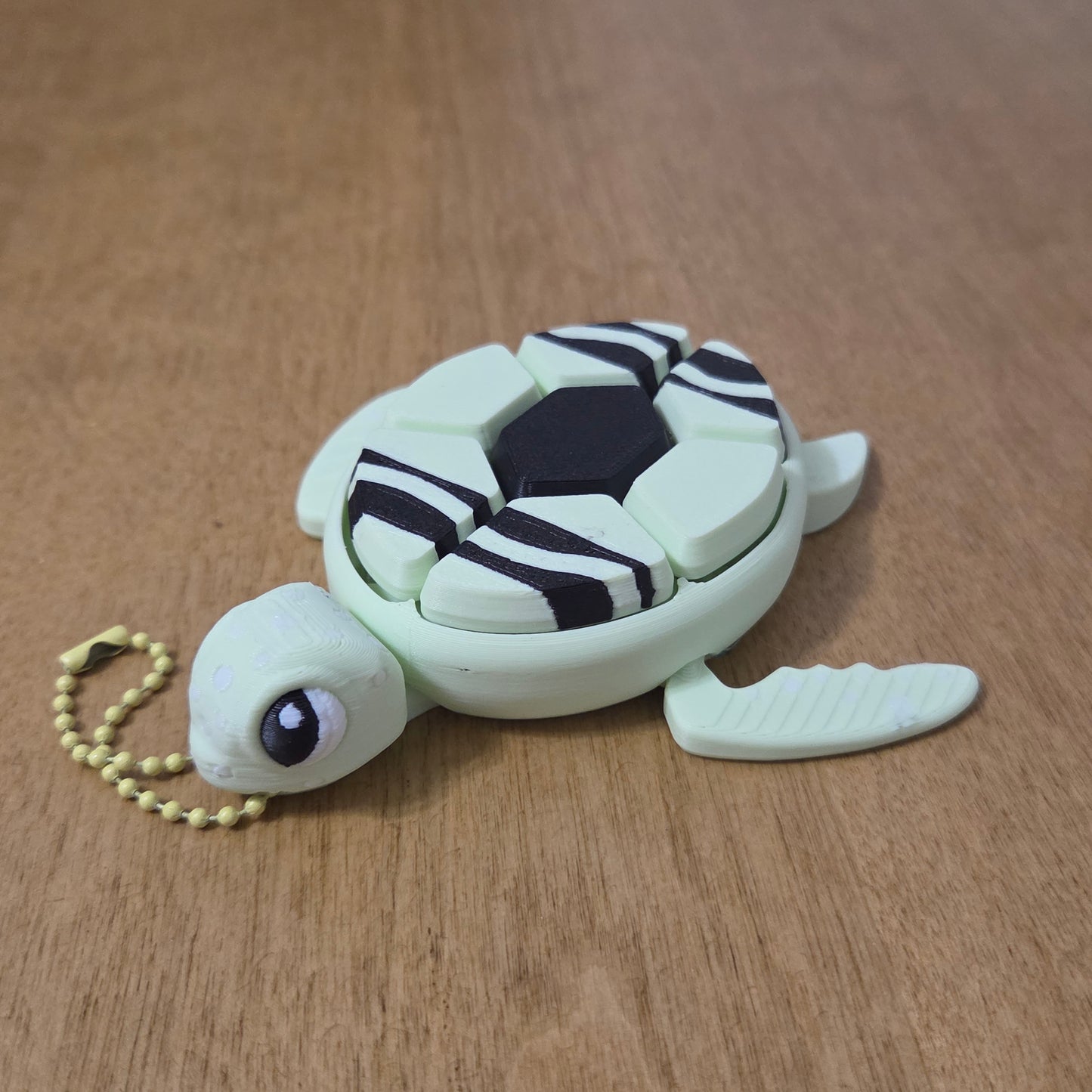 Turtle Clicker β 3D Printed Turtle with Crayon Shell (7 Clickers)