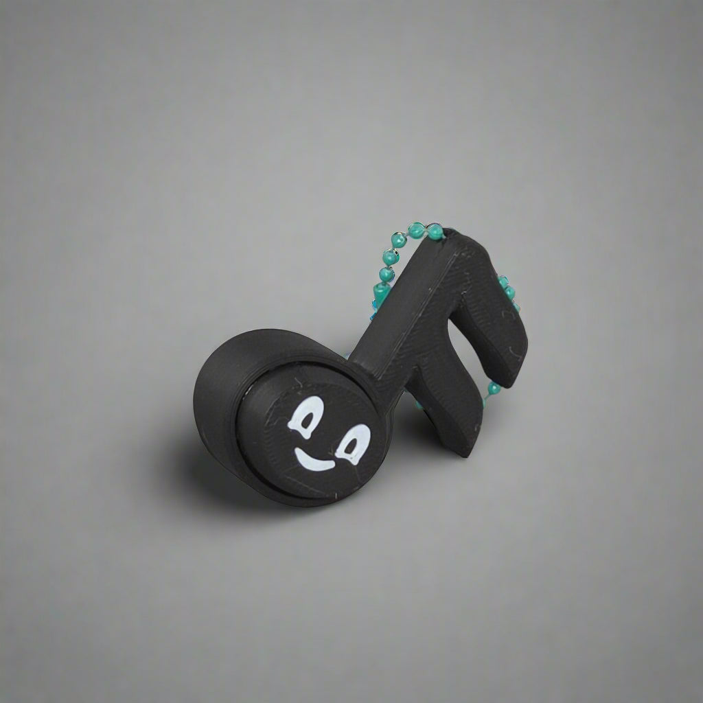 Musical Note Clicker Keychain – Smiley Music Fidget Toy