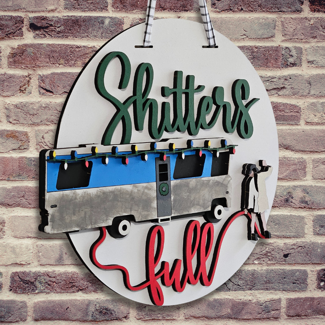 Shitter's Full Door Hanger