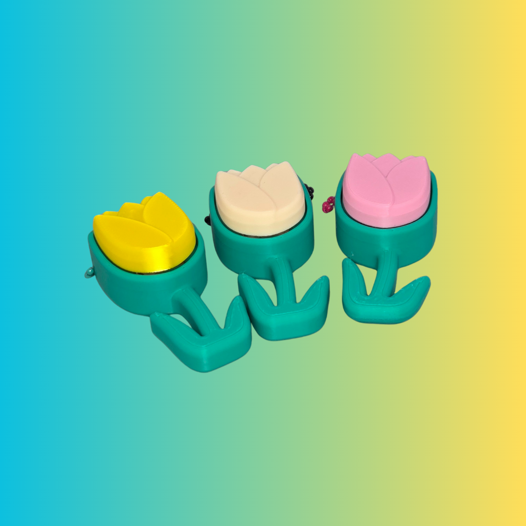 Flower Clicker ā 3D Printed Fidget Toy