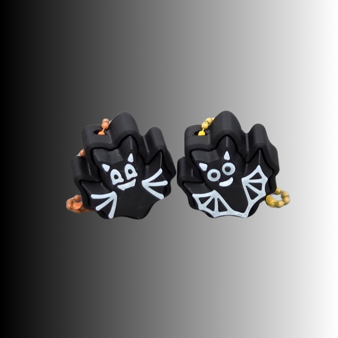 Bat Clicker – 3D Printed Halloween Fidget Toy (Random Style)
