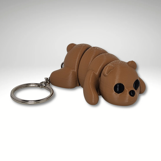 Articulating Bear Keychain – Brown Bear or Polar Bear