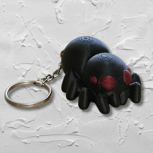 Articulated Spider Keychain