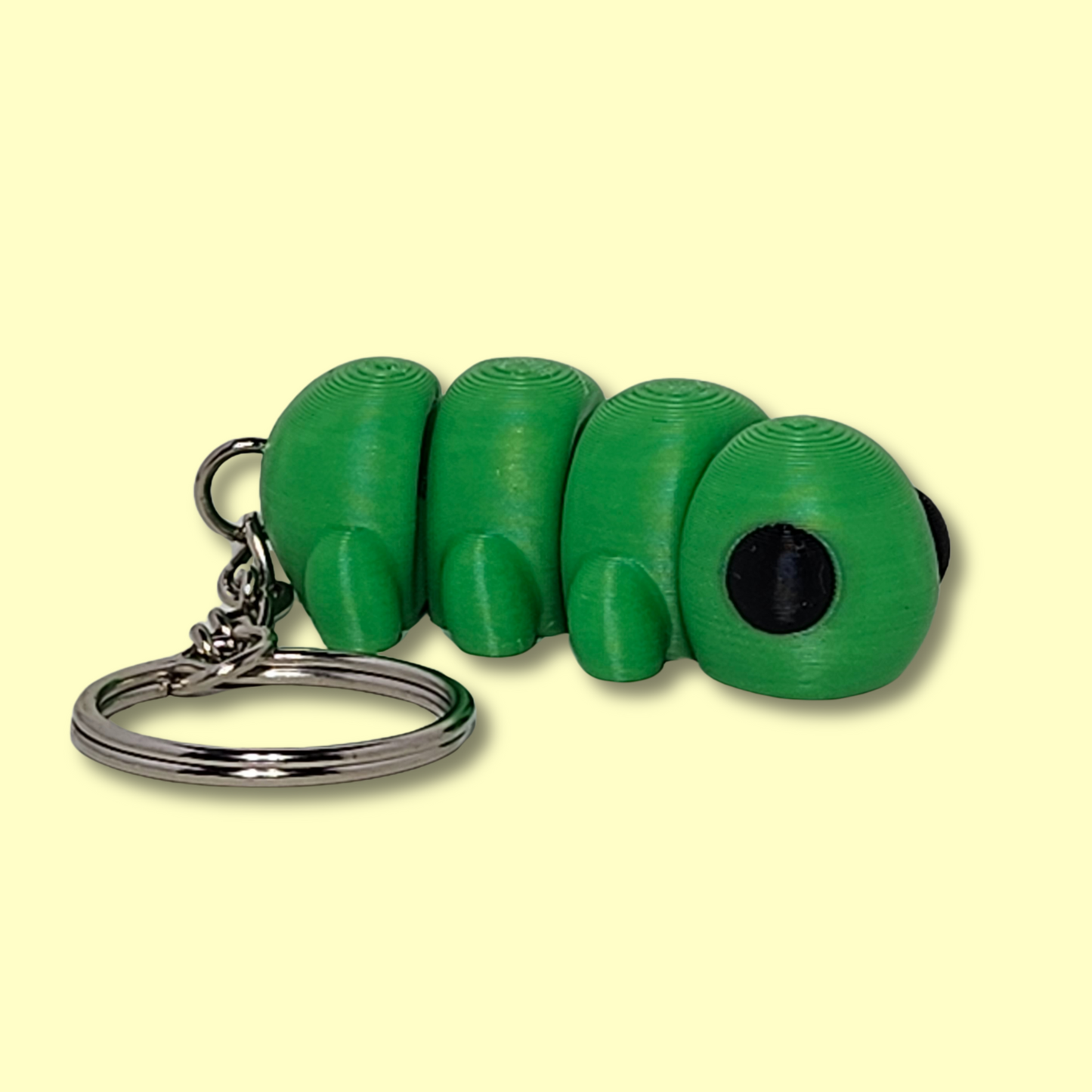 Articulated Caterpillar Keychain