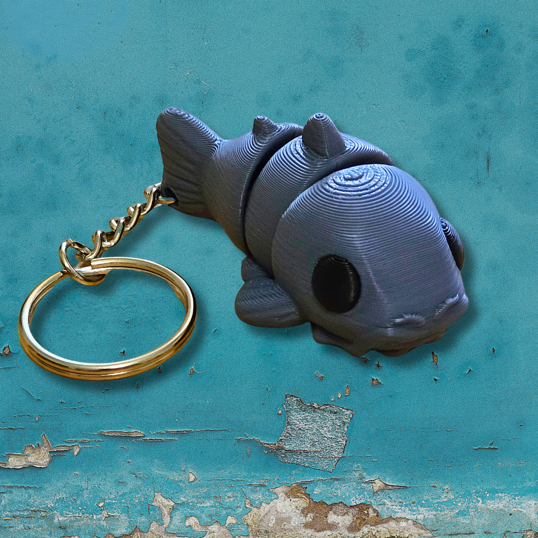 Articulated Catfish Keychain
