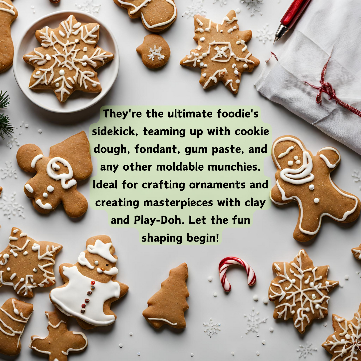 Number Six Cookie Cutter Set (2-Piece)