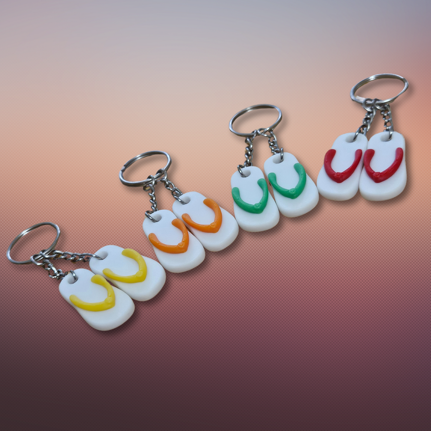 Flip-Flops Keychain