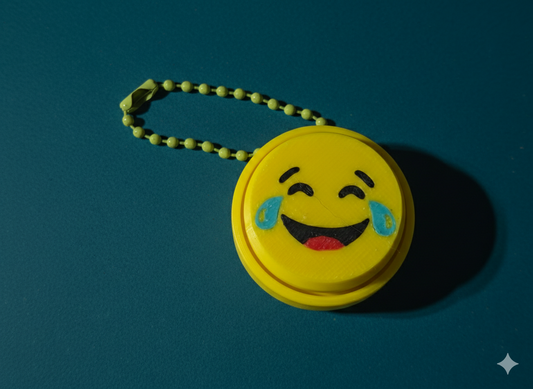 Emoji Fidget Clicker - 3D Printed Sensory Toy | Wee Bit Nerdy