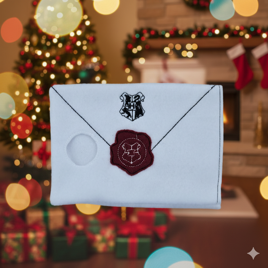 Wizard School Letter Elf Costume – Magical Fleece Envelope Outfit