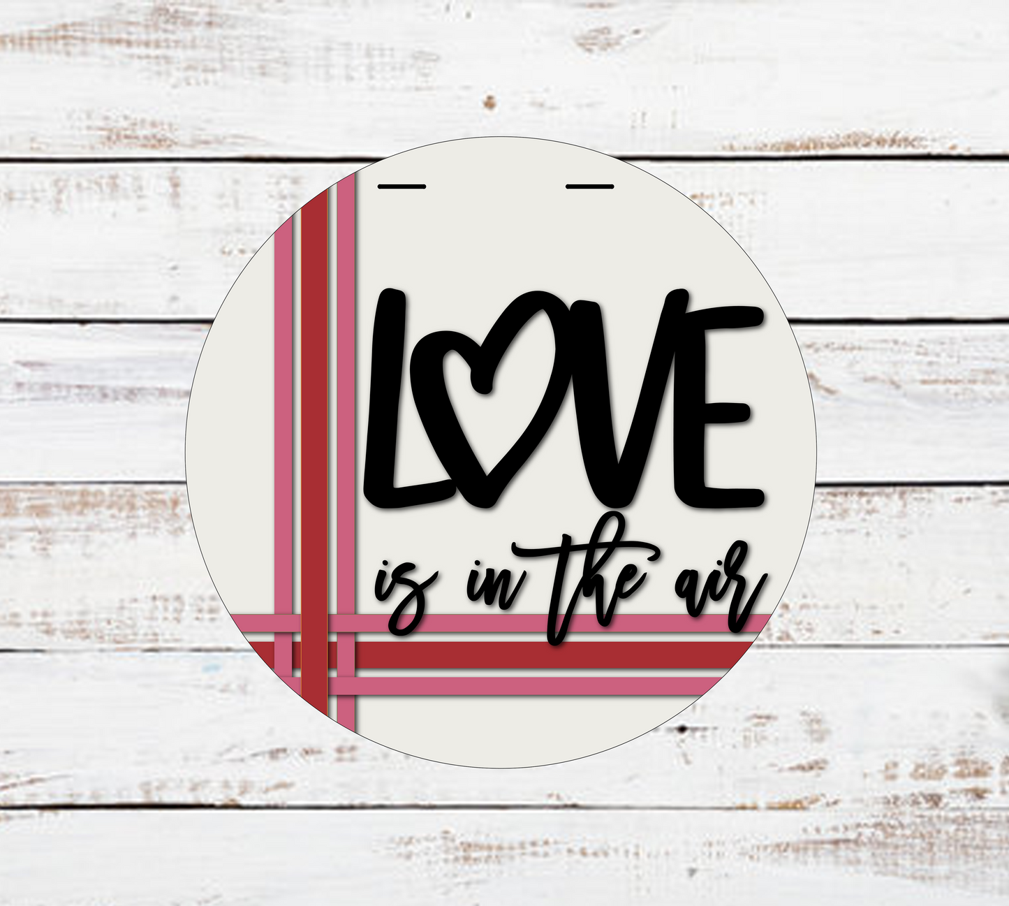 Love Is In The Air Door Hanger