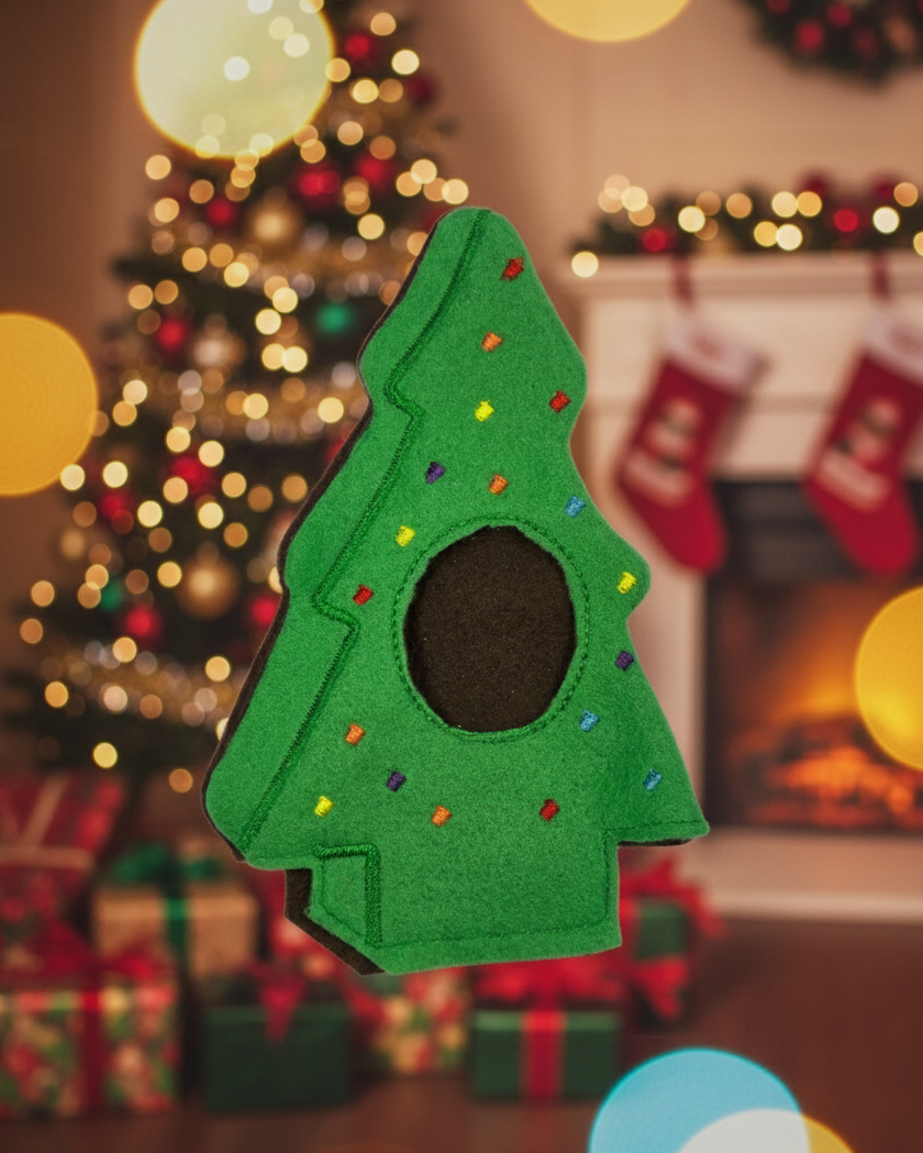 Galaxy Brownie Christmas Tree Cake Elf Costume – Embroidered Holiday Outfit