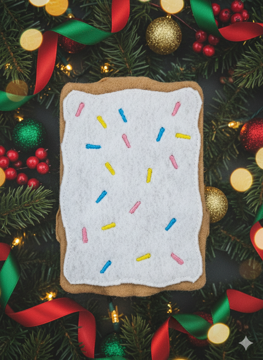 Pop Tart Elf Costume – Frosted Pastry Outfit with Sprinkles