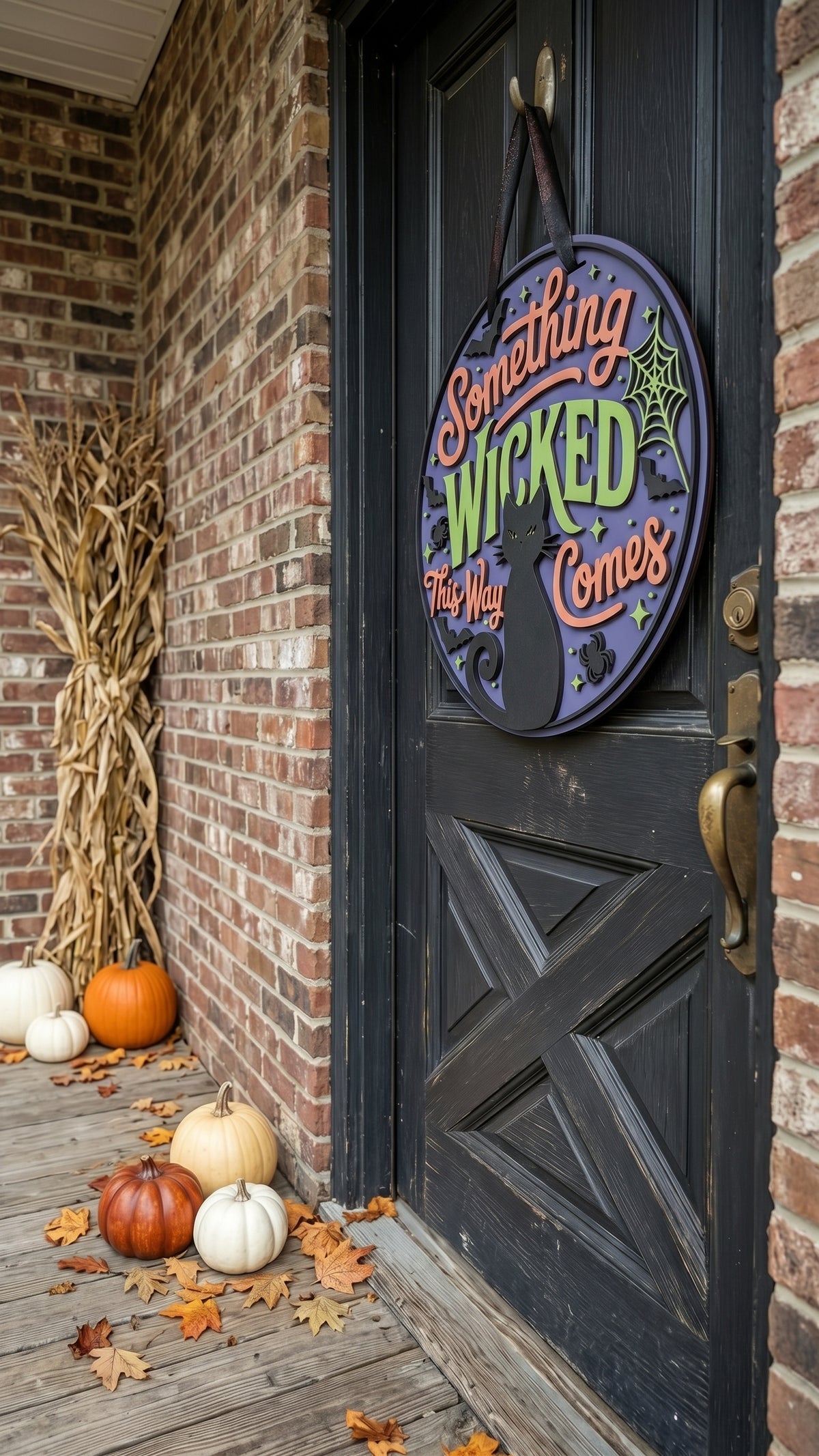 Something Wicked – 3D Layered Door Hanger