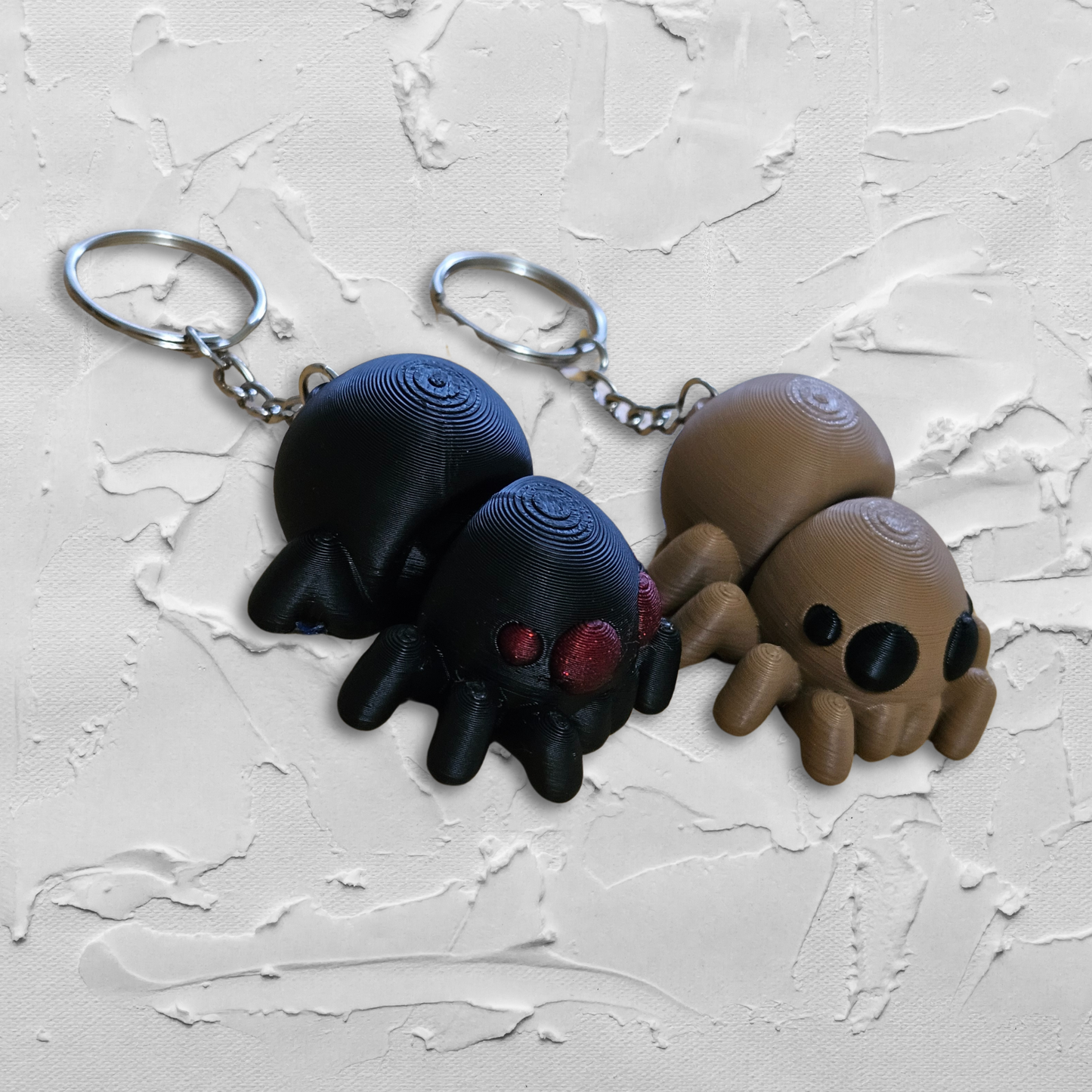 Articulated Spider Keychain