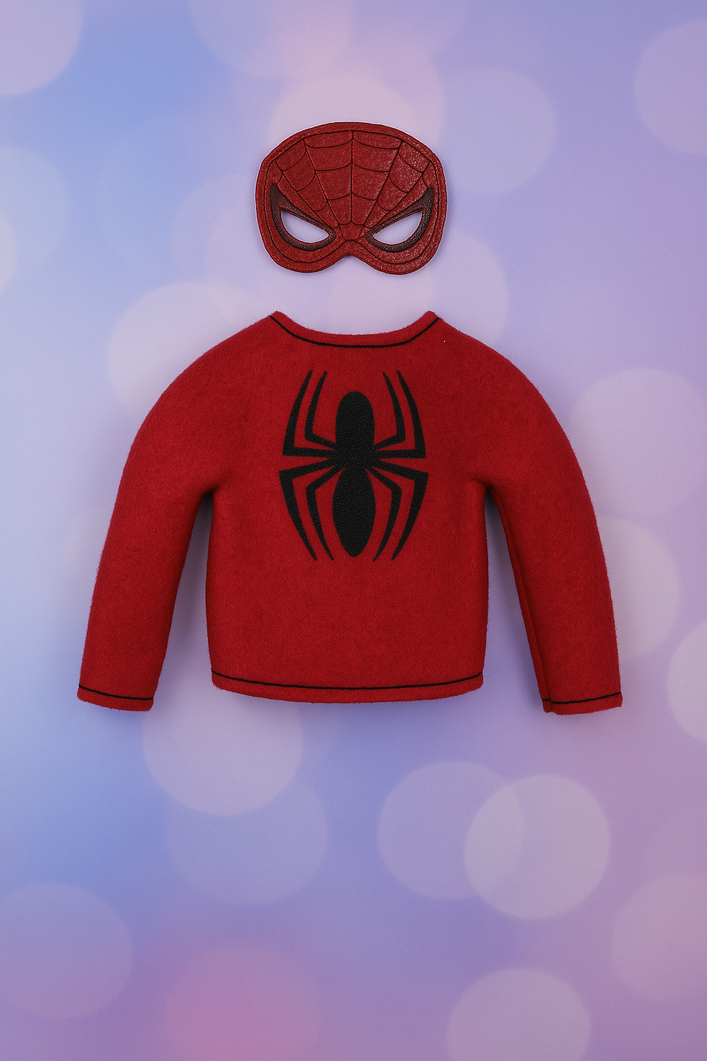 Spidey Guy Elf Costume – Classic Red Hero Elf Outfit