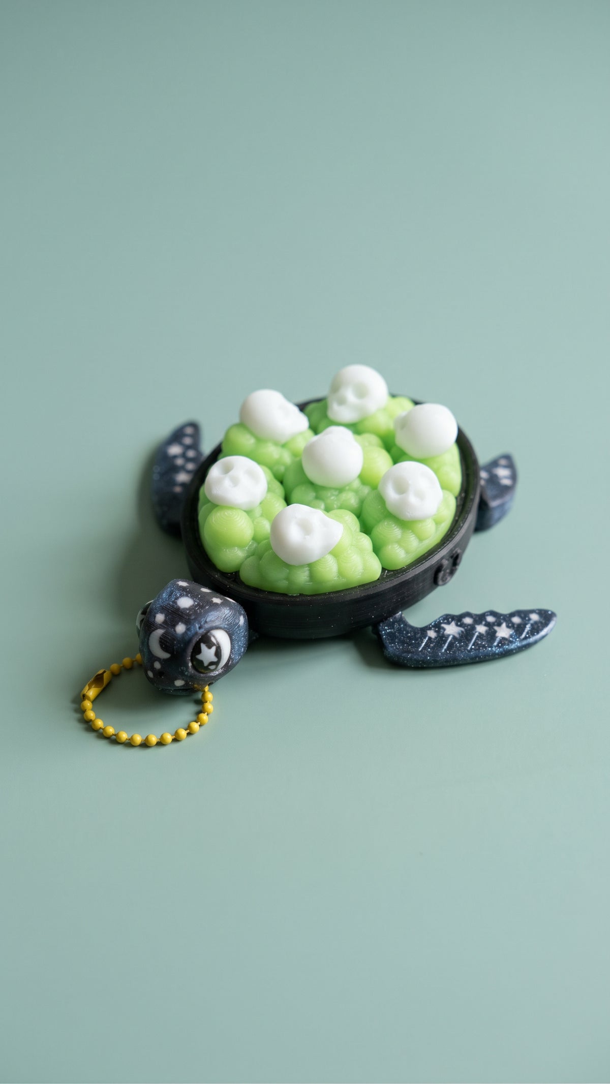 Cauldron Turtle 7-Clicker - 3D Printed Sensory Toy | Wee Bit Nerdy