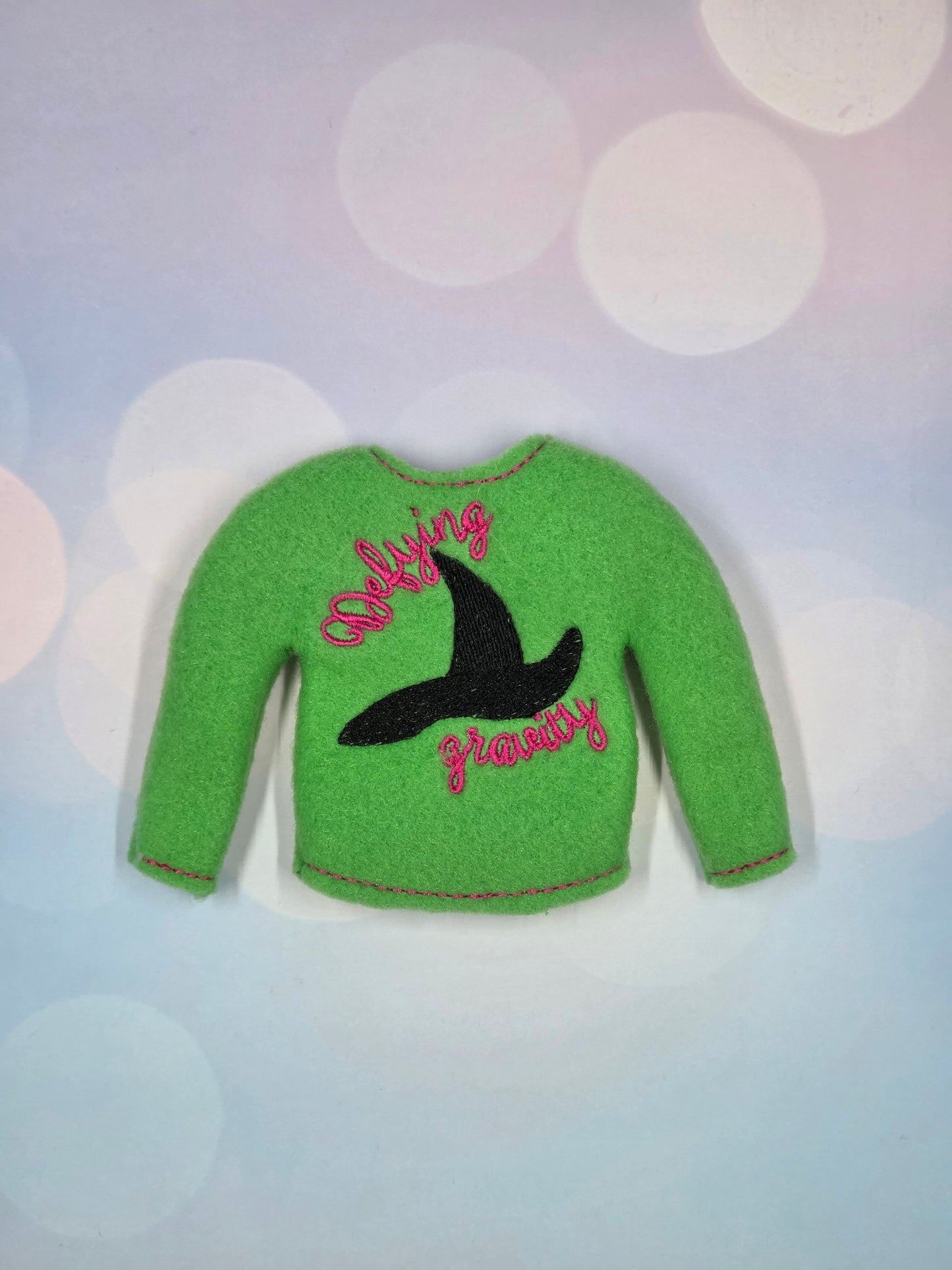 Defying Gravity Elf Sweater – Wicked Witch Inspired Elf Outfit