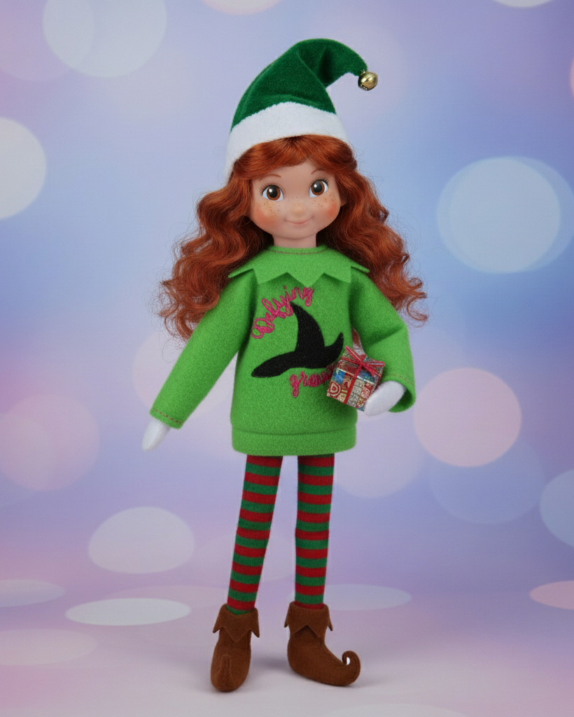 Defying Gravity Elf Sweater – Wicked Witch Inspired Elf Outfit