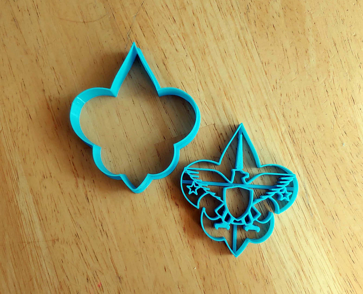 Scouting Fleur-de-lis – Nerdy Cutters™ 2-Piece Set