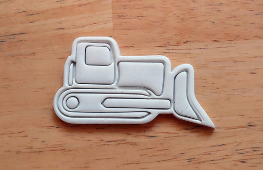 Bulldozer Cookie Cutter Set (2-Piece)