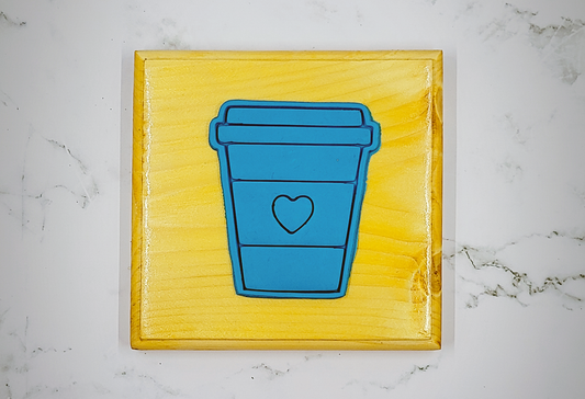 Coffee Cup Cookie Cutter Set (2-Piece)