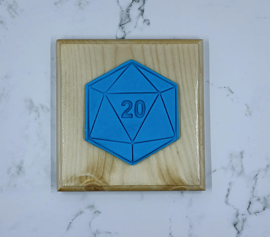 D20 Dice Cookie Cutter Set (2-Piece)