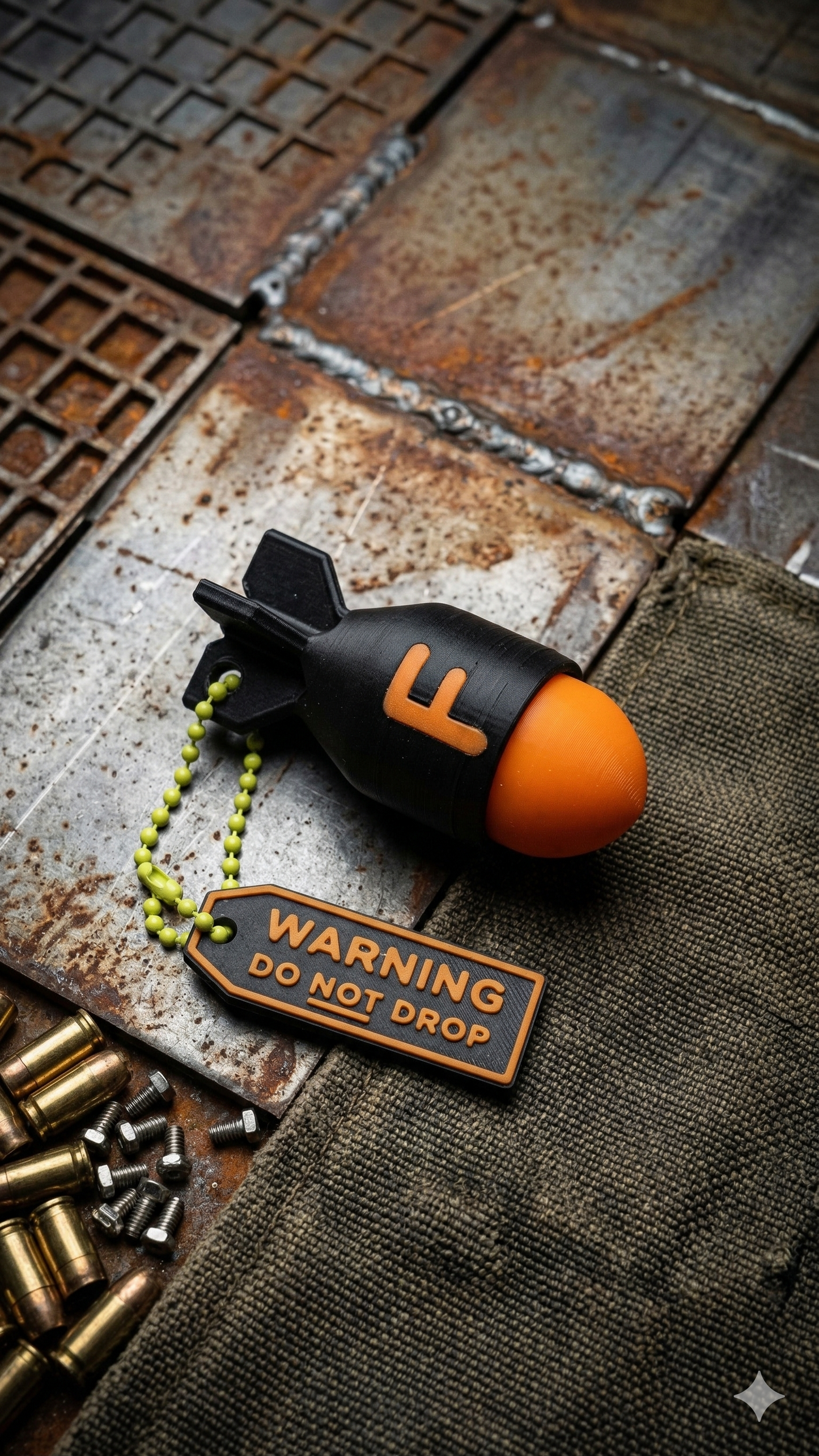 F-Bomb – Pressable Fidget Keychain