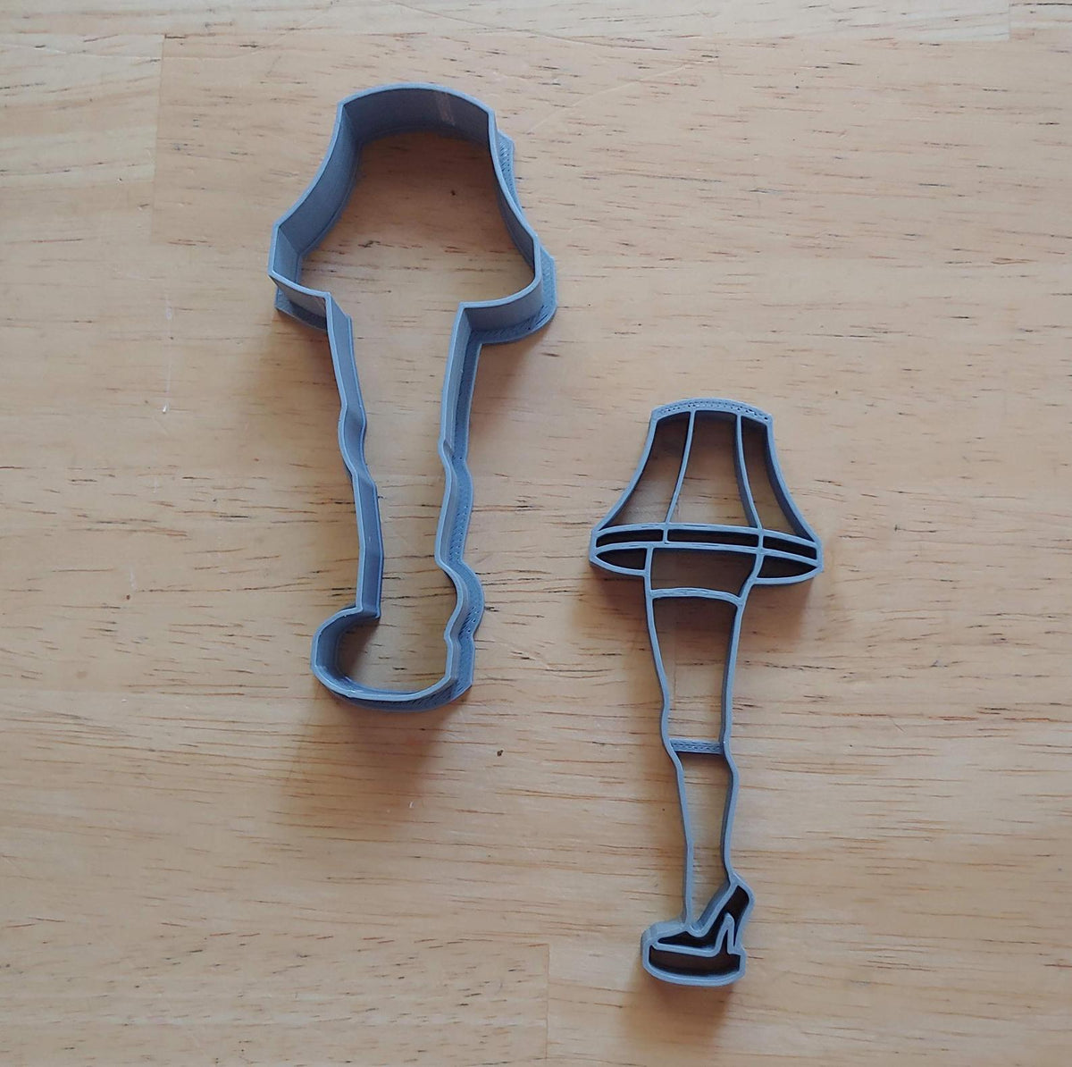Leg Lamp Cookie Cutter Set (2-Piece)