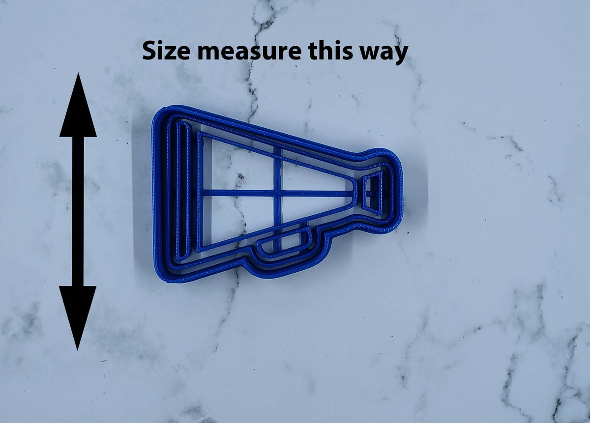 Megaphone Cookie Cutter Set (2-Piece)
