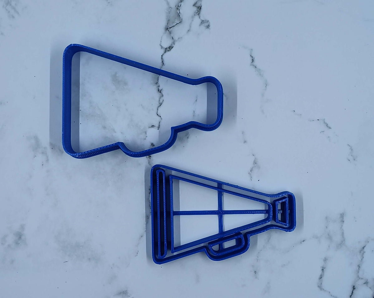 Megaphone Cookie Cutter Set (2-Piece)