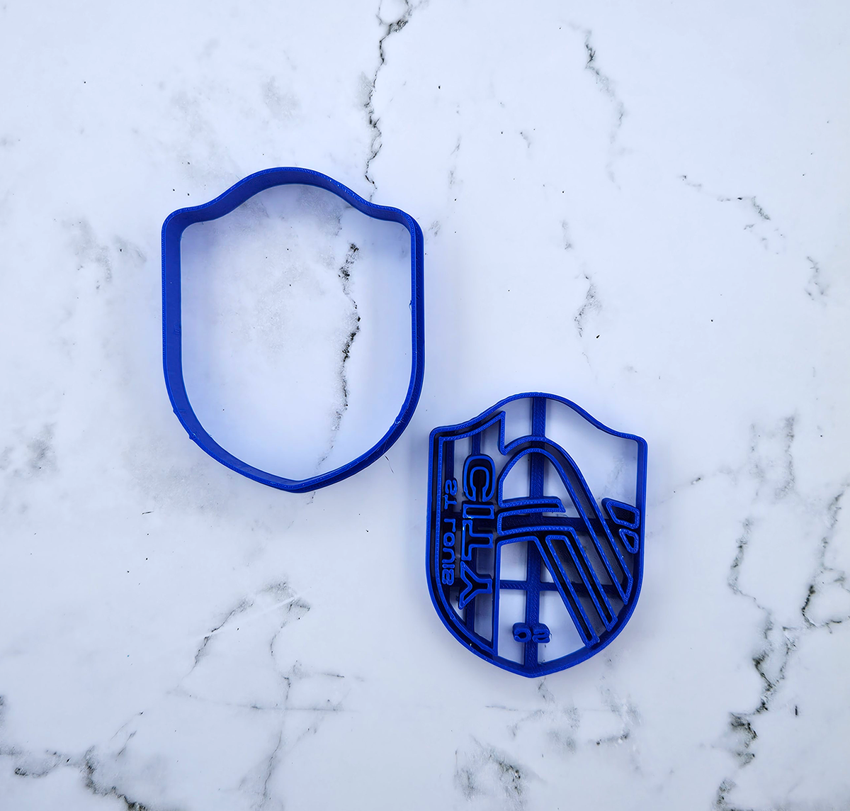 STL Soccer Shield – Nerdy Cutters™ 2-Piece Set