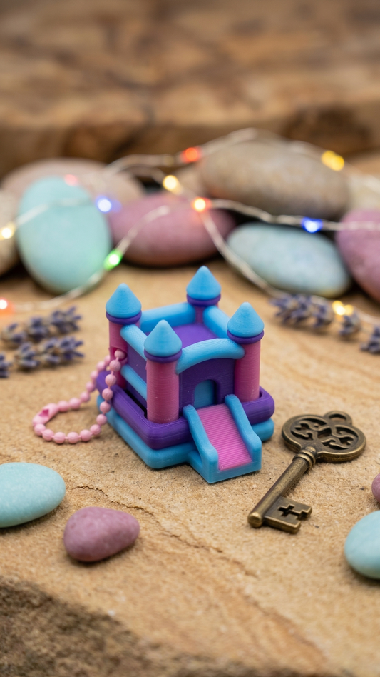 Bounce House – Pressable Fidget Keychain