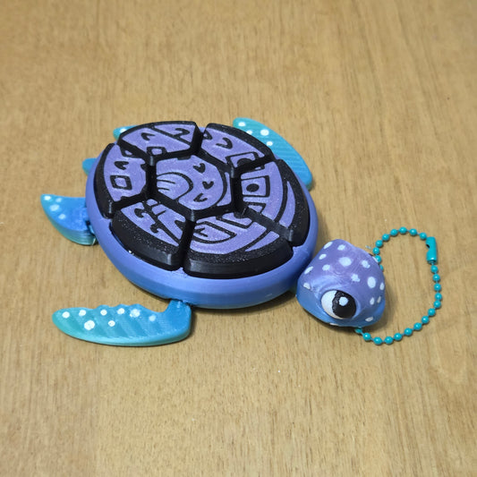 Turtle Islander Shell – 7-Button Multi-Clicker Fidget