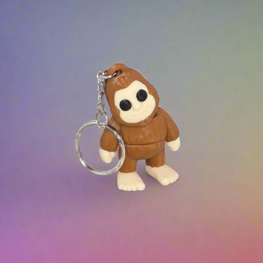 Bigfoot Keychain – Articulating Sasquatch Fidget Toy