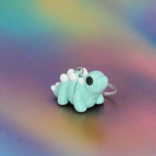 Stegosaurus Dinosaur Keychain – Articulating Dino Fidget Toy