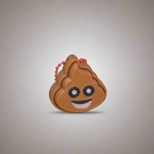 Poop Emoji Clicker Keychain – Funny Fidget Toy