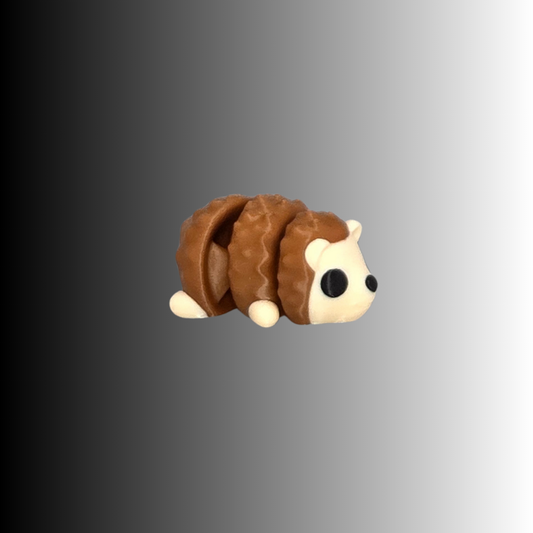 Articulating Hedgehog Keychain – 3D Printed Fidget