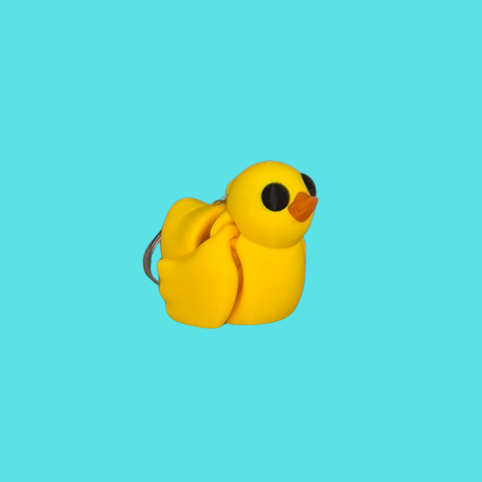 Duck Keychain – Cute 3D Printed Duckling