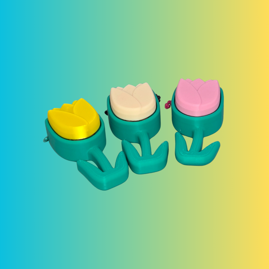 Flower Clicker – 3D Printed Fidget Toy