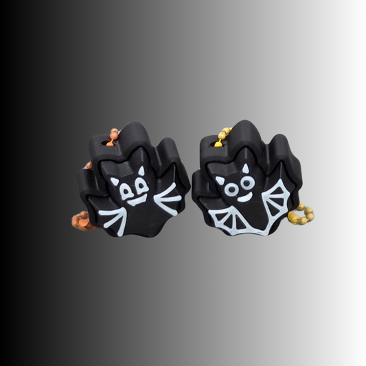Bat Clicker – 3D Printed Halloween Fidget Toy (Random Style)