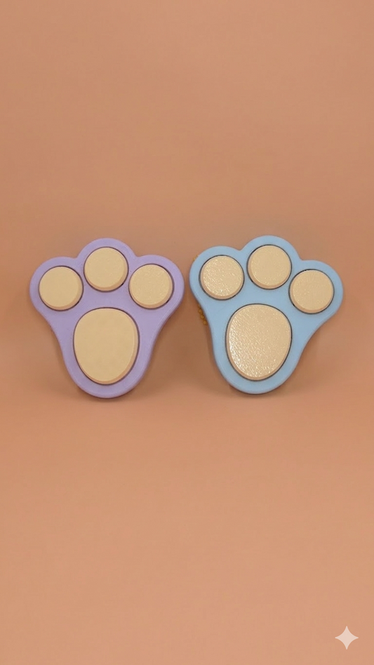Bunny Paw – Multi-Press Fidget Keychain