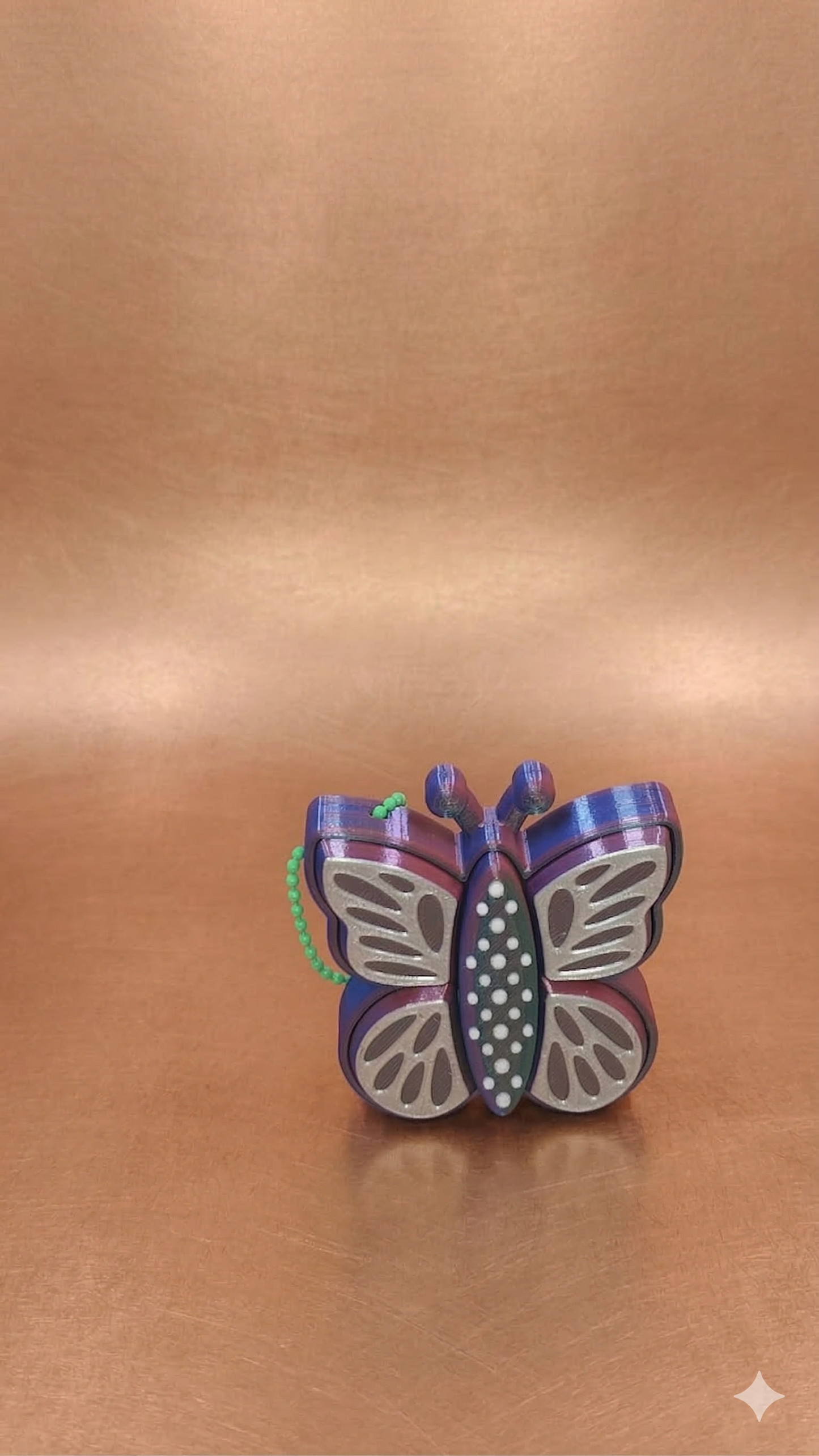 Butterfly 5-Way Fidget Clicker - 3D Printed Sensory Toy | Wee Bit Nerdy