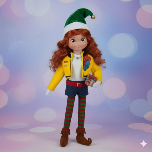 R-Girl Pop Evil Hunters Elf Outfit – Shorts, Shirt & Jacket Set