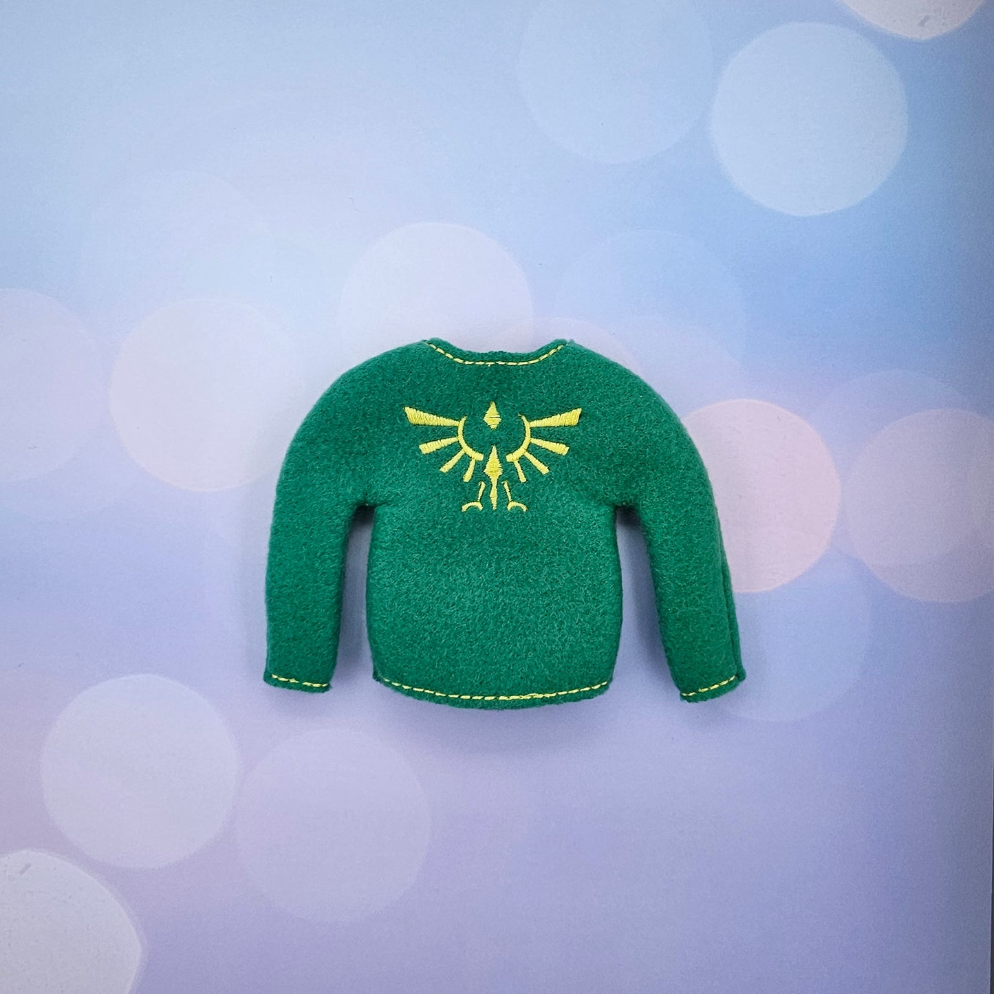 Link Triforce Elf Sweater – Embroidered Fantasy Hero Outfit