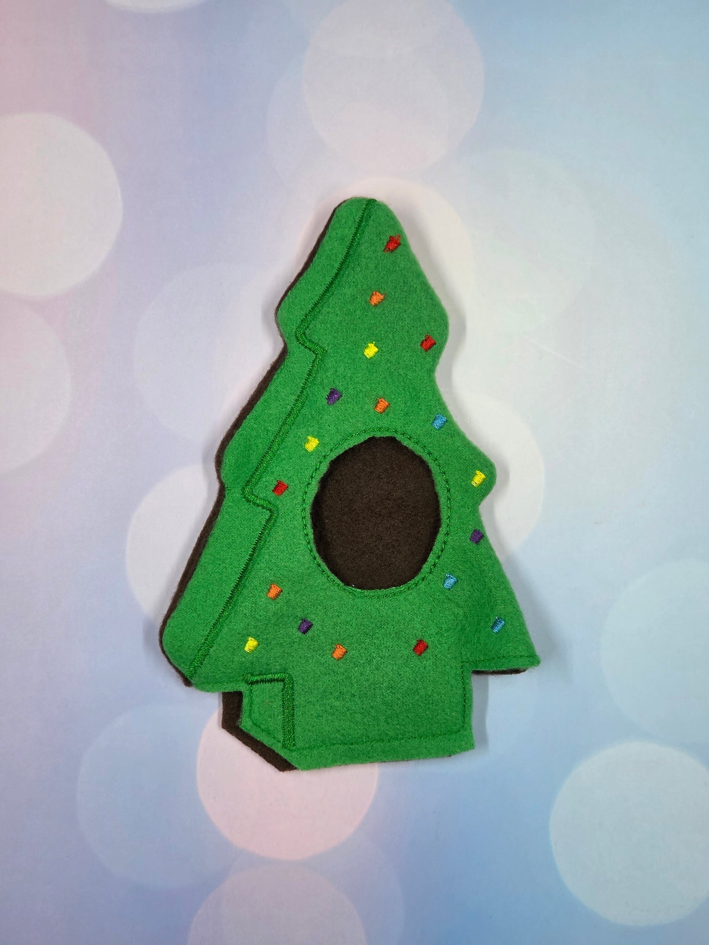 Galaxy Brownie Christmas Tree Cake Elf Costume – Embroidered Holiday Outfit