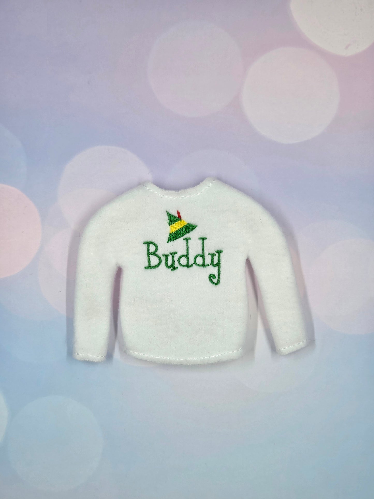 Elf Friend Personalized Name Sweater – Custom Name, Font & Icon
